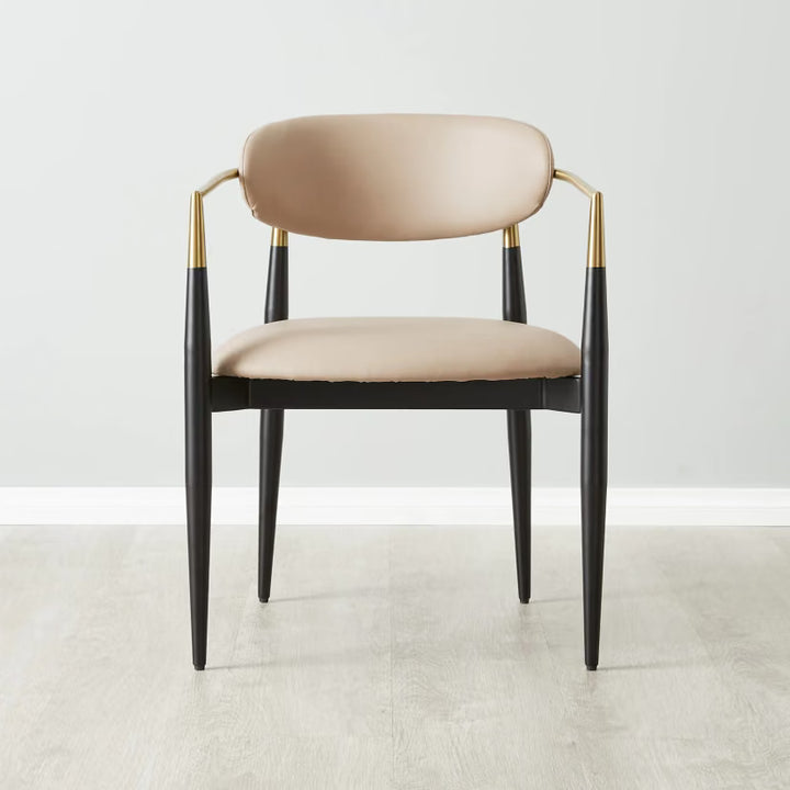 Sienna Dining Chair – Beige (Beige Dining Chair)