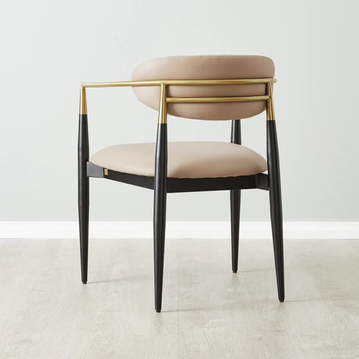 Sienna Dining Chair – Beige (Beige Dining Chair)