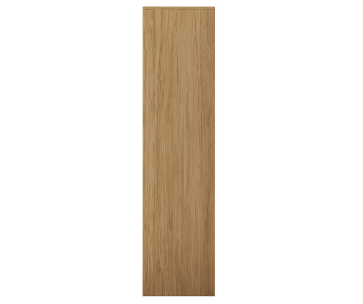 vertical rectangular light wood cabinet or wardrobe door panel with natural grain