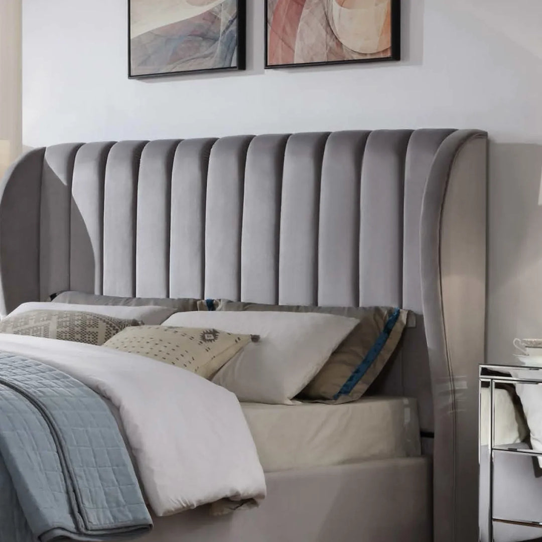 Belair Velvet Bedhead - DLB Furniture
